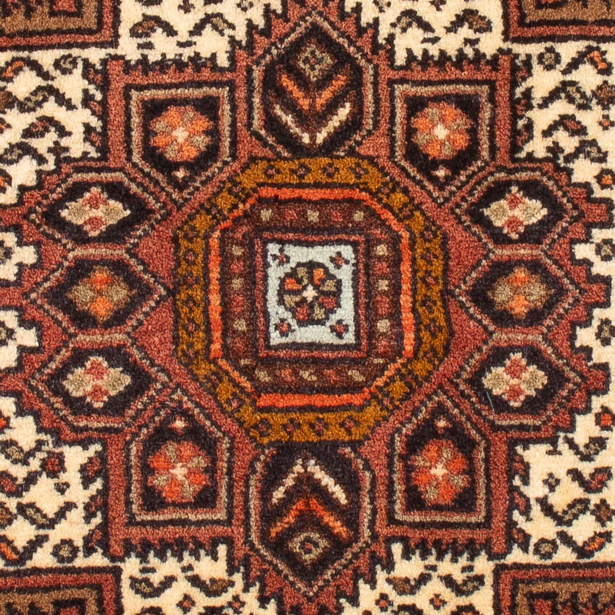 Alfombra persa - Nómada - 72 x 48 cm - rojo