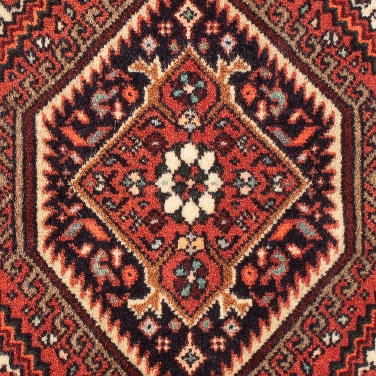 Alfombra persa - Nómada - 72 x 53 cm - rojo
