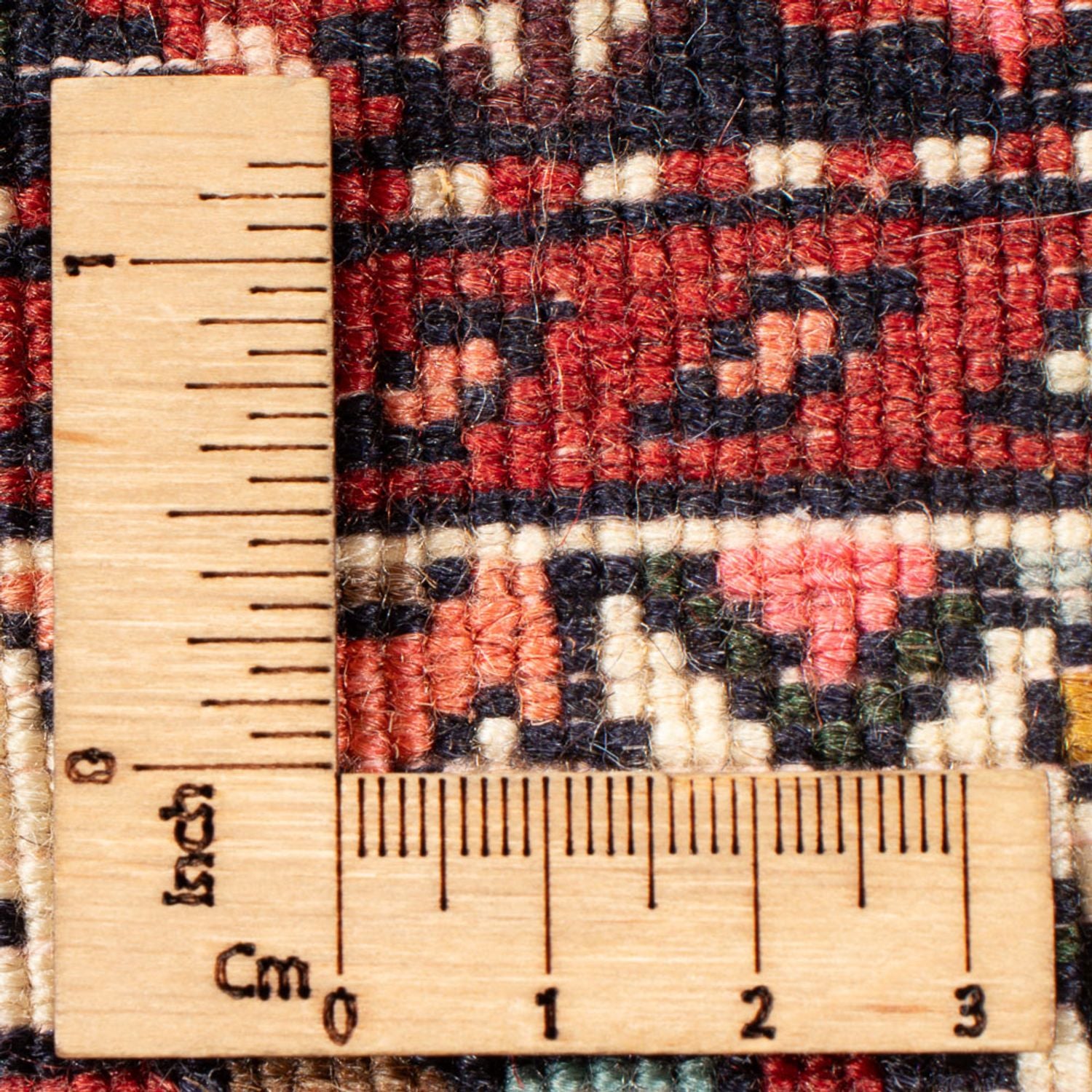 Alfombra persa - Nómada - 74 x 50 cm - rojo
