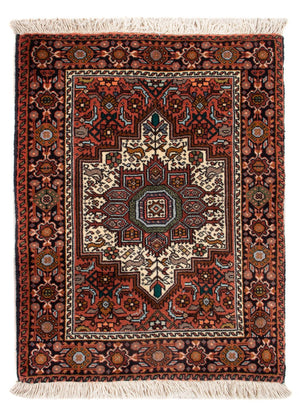 Alfombra persa - Nómada - 65 x 50 cm - rojo