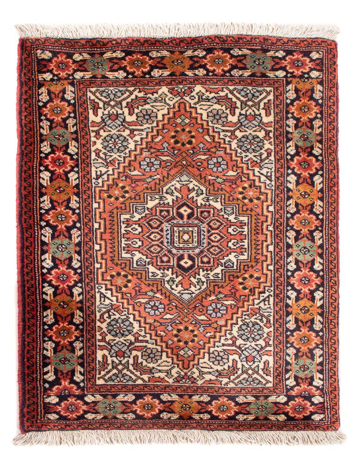 Alfombra persa - Nómada - 68 x 54 cm - rojo