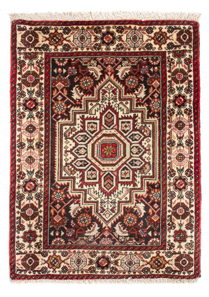 Alfombra persa - Nómada - 72 x 50 cm - crema