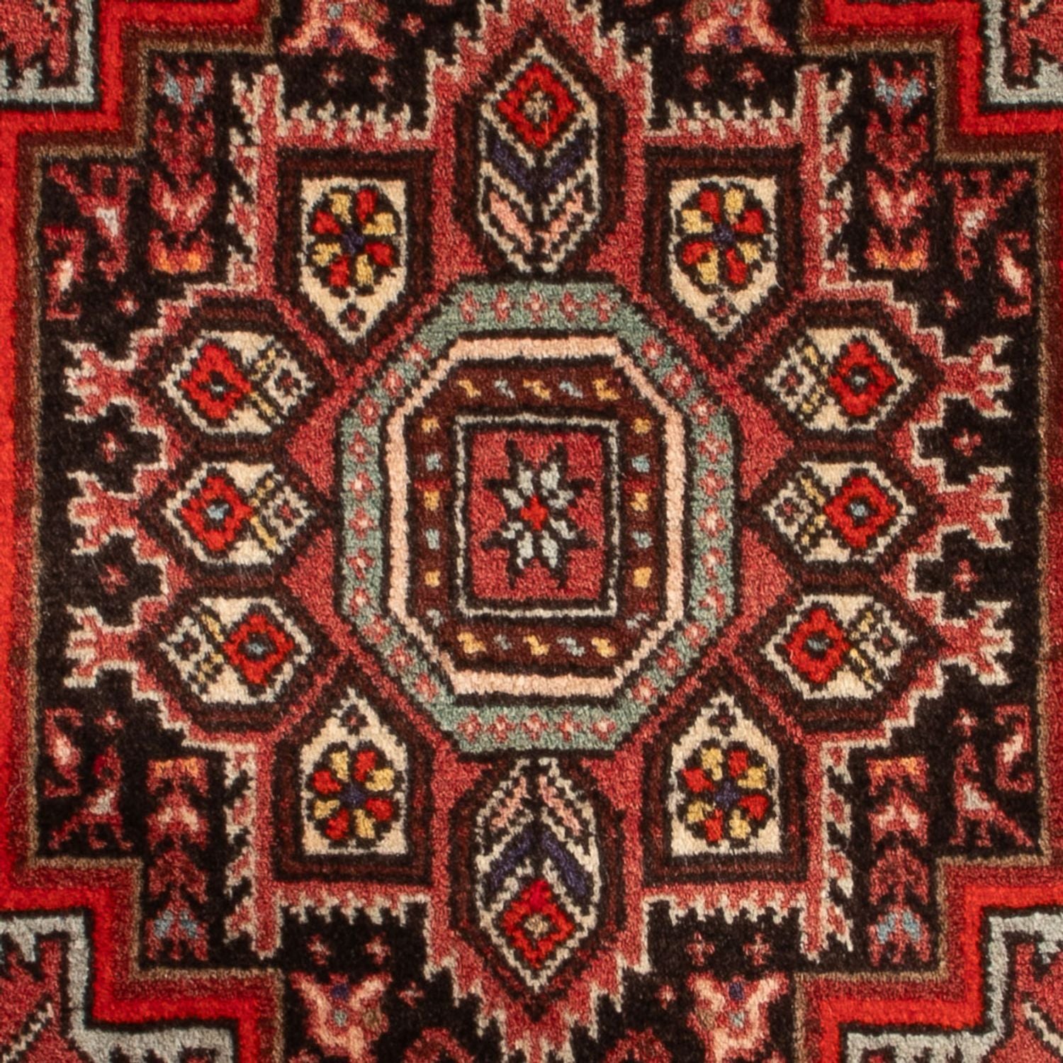 Alfombra persa - Nómada - 78 x 54 cm - rojo