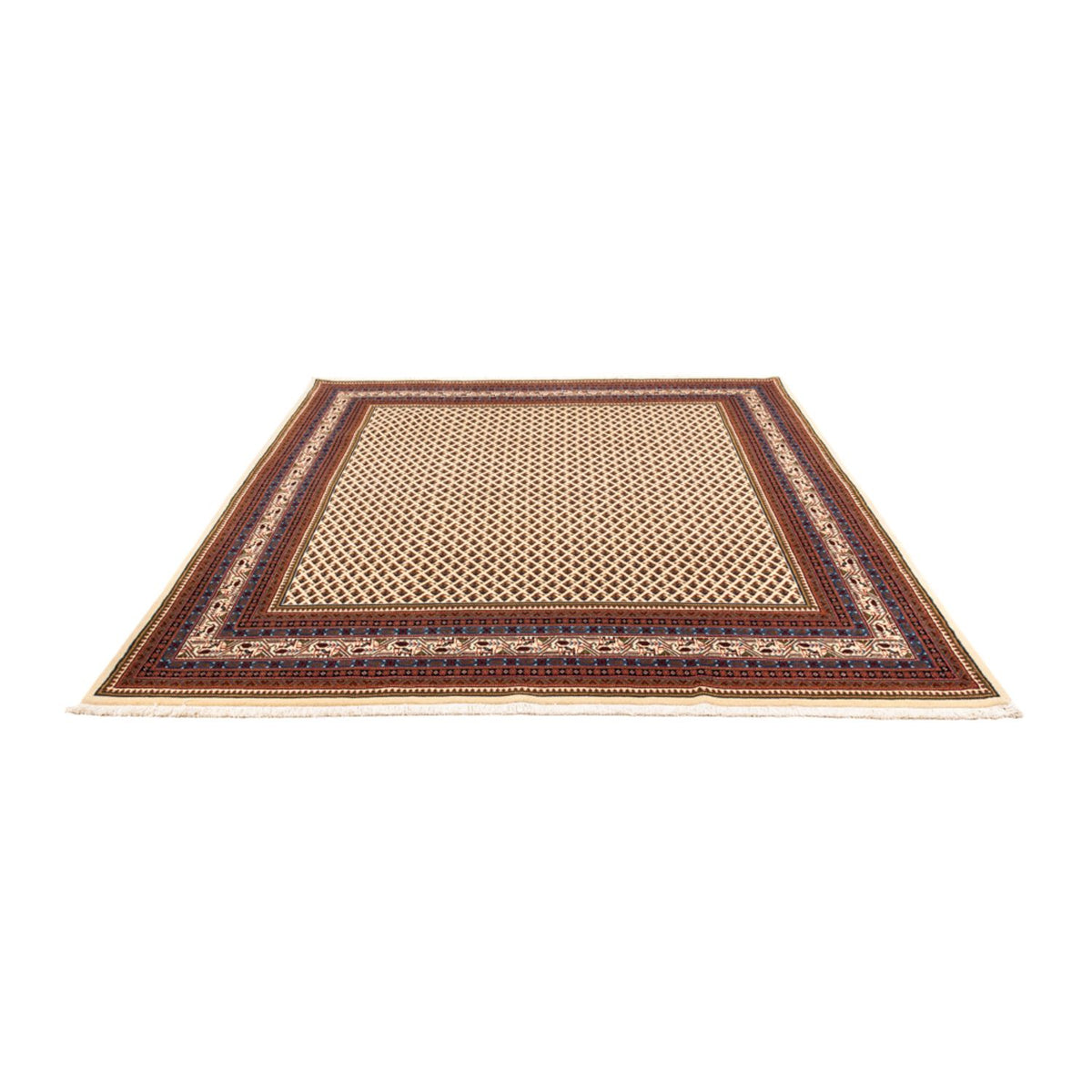 Alfombra persa - Mir - 254 x 210 cm - beige claro
