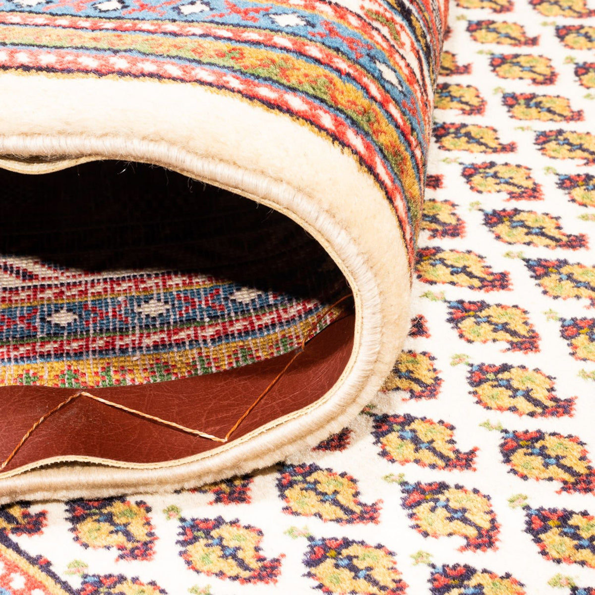 Alfombra persa - Mir - 266 x 212 cm - beige claro