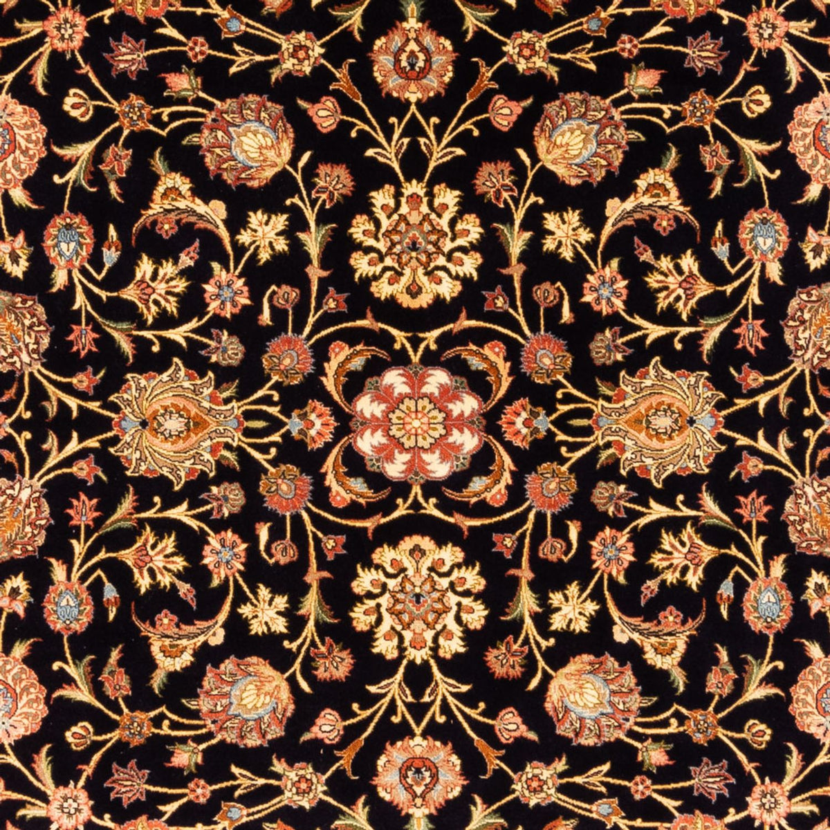 Alfombra persa - Clásica - 273 x 215 cm - azul oscuro