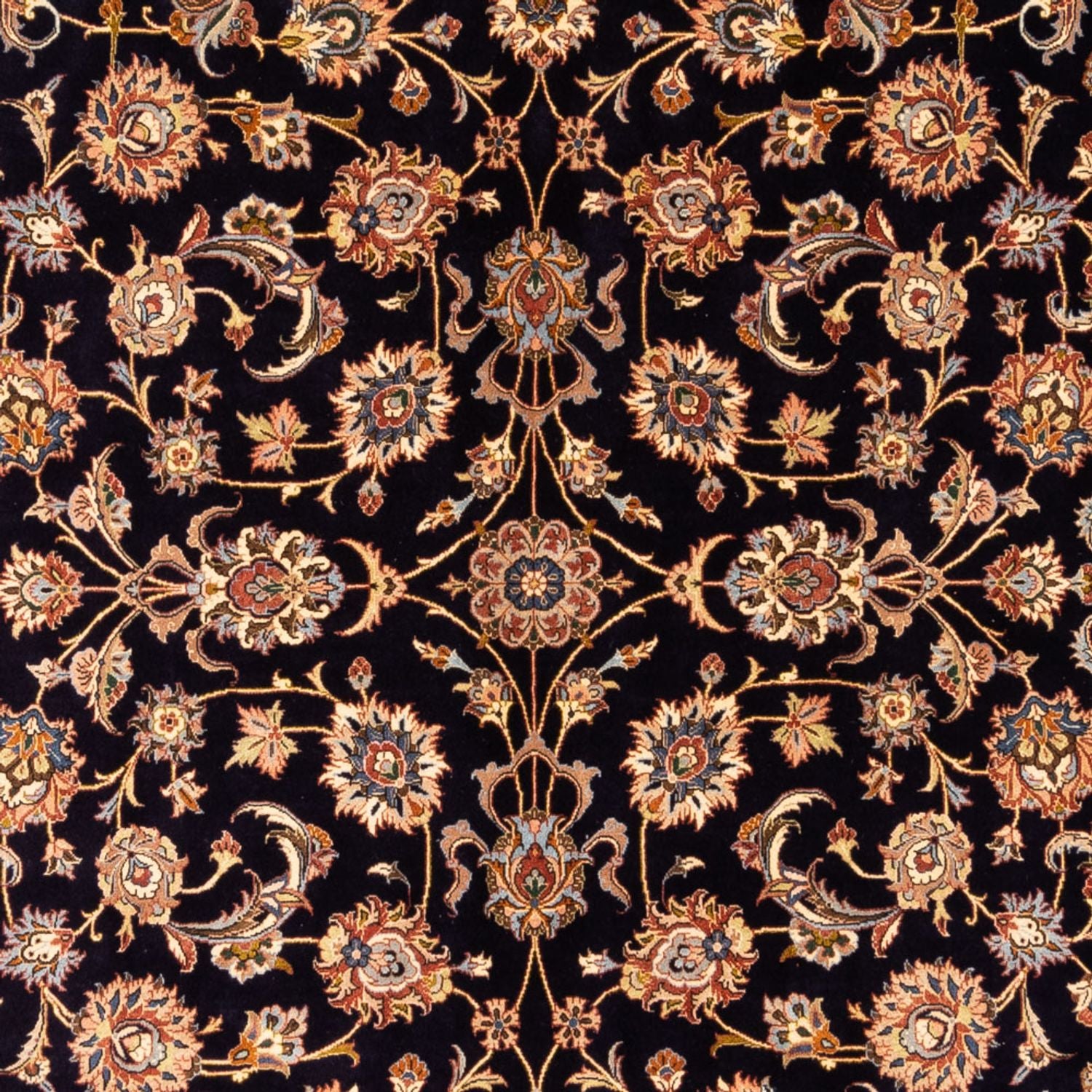 Alfombra persa - Clásica - 282 x 220 cm - azul oscuro