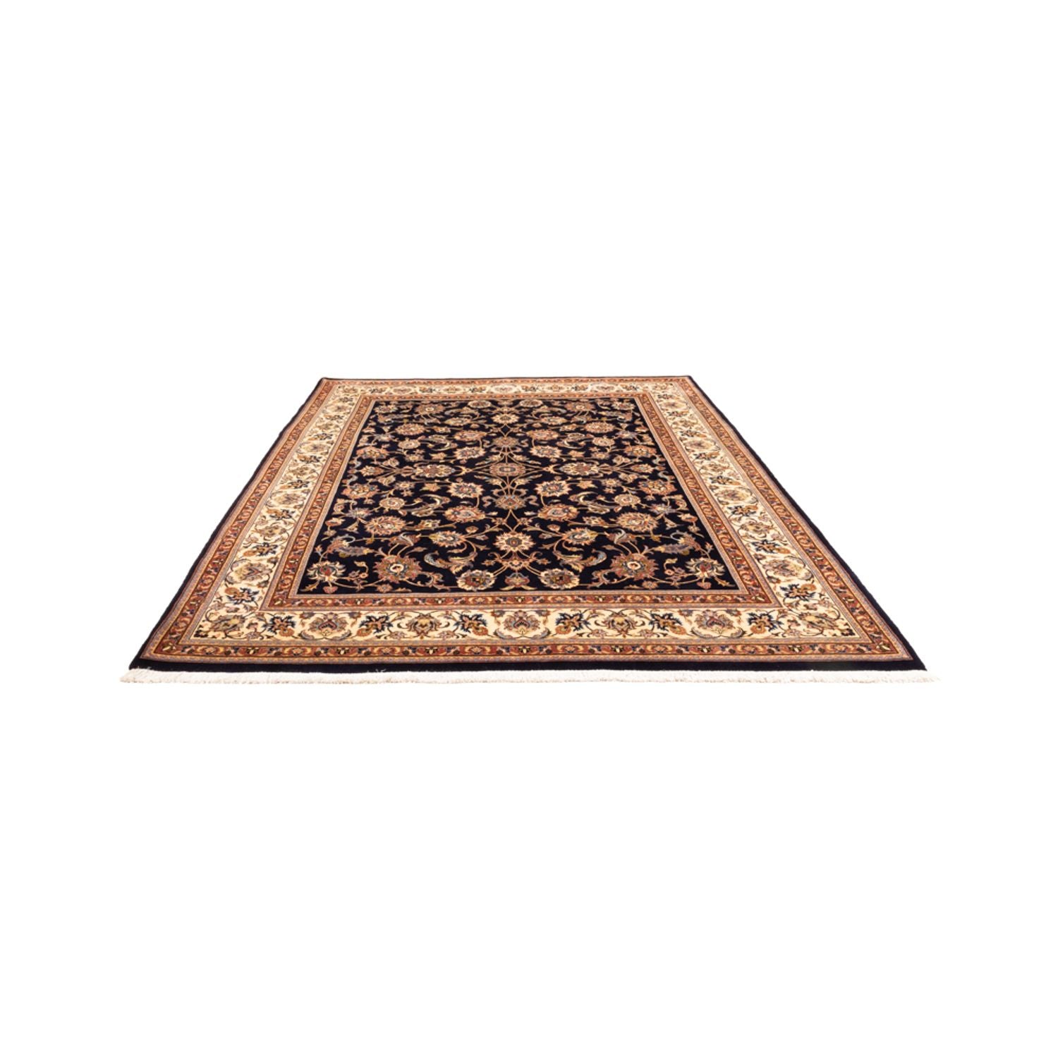Alfombra persa - Clásica - 282 x 220 cm - azul oscuro