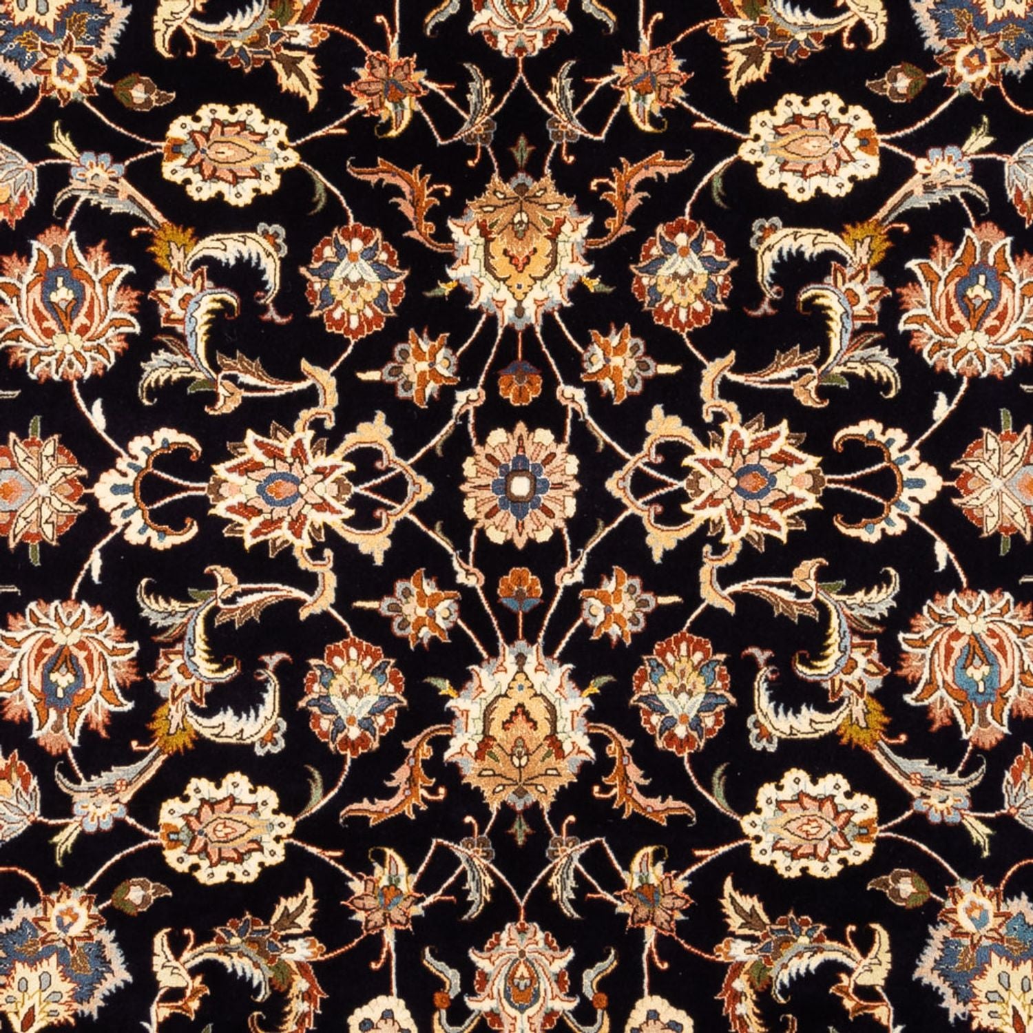Alfombra persa - Clásica - 280 x 218 cm - azul oscuro
