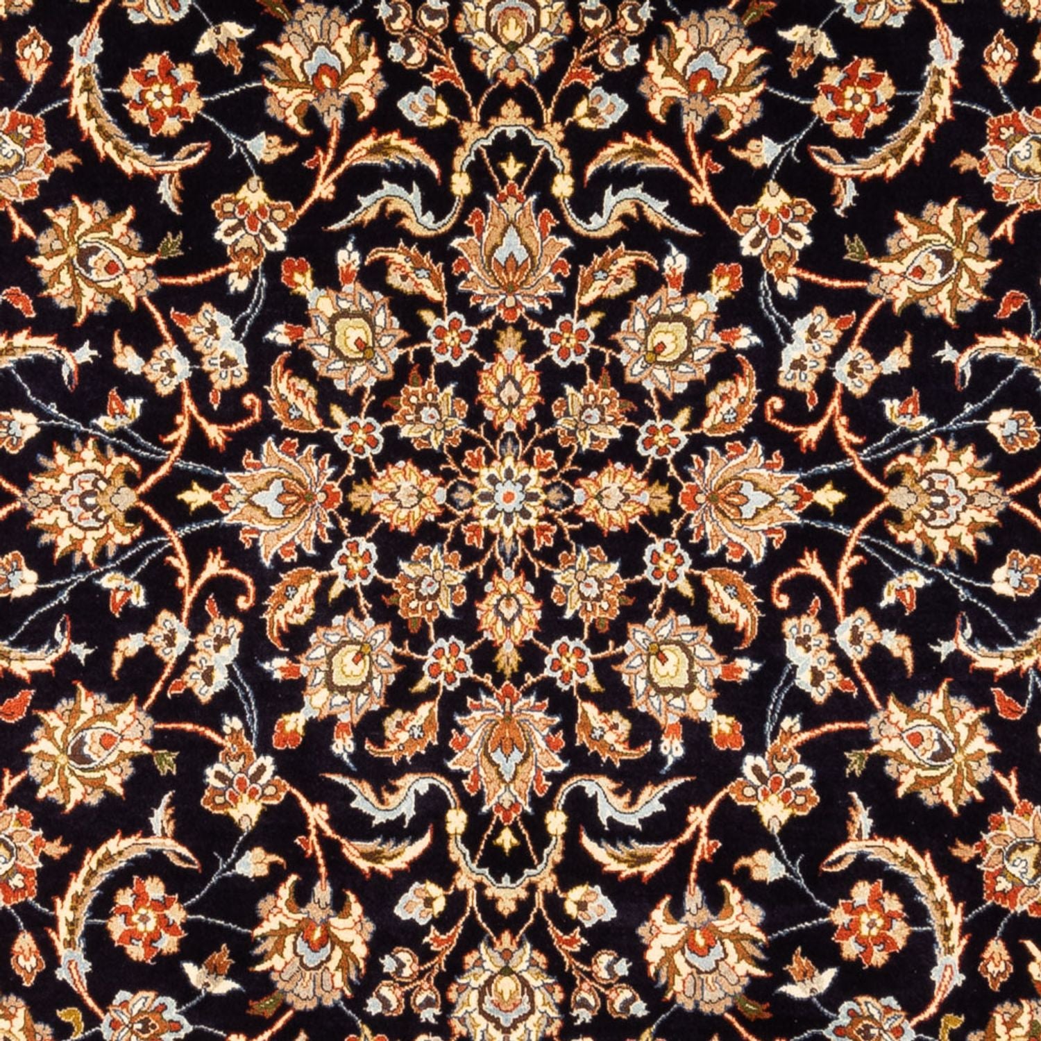 Alfombra persa - Clásica - 304 x 200 cm - azul oscuro