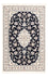Alfombra Persa - Nain - Prima - 157 x 108 cm - azul oscuro