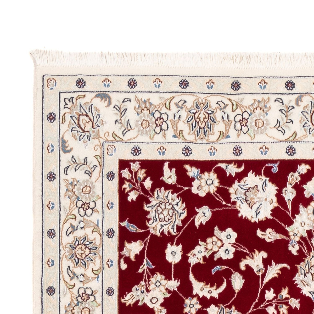 Alfombra Persa - Nain - Prima - 152 x 108 cm - rojo