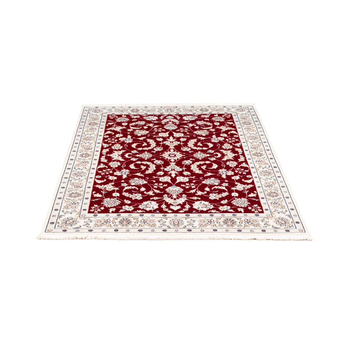Alfombra Persa - Nain - Prima - 152 x 108 cm - rojo