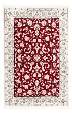 Alfombra Persa - Nain - Prima - 156 x 107 cm - rojo