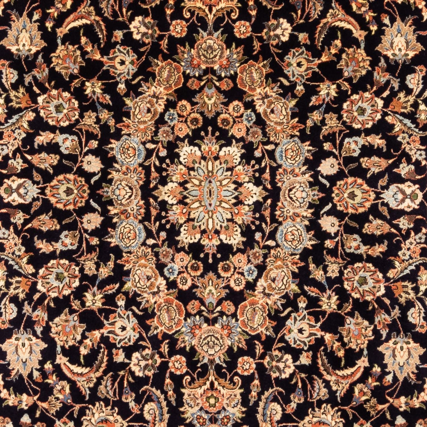 Alfombra persa - Clásica - 300 x 197 cm - azul oscuro