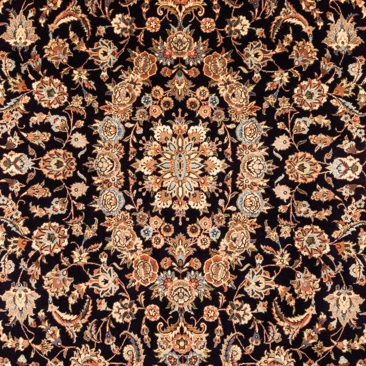 Alfombra persa - Clásica - 300 x 197 cm - azul oscuro