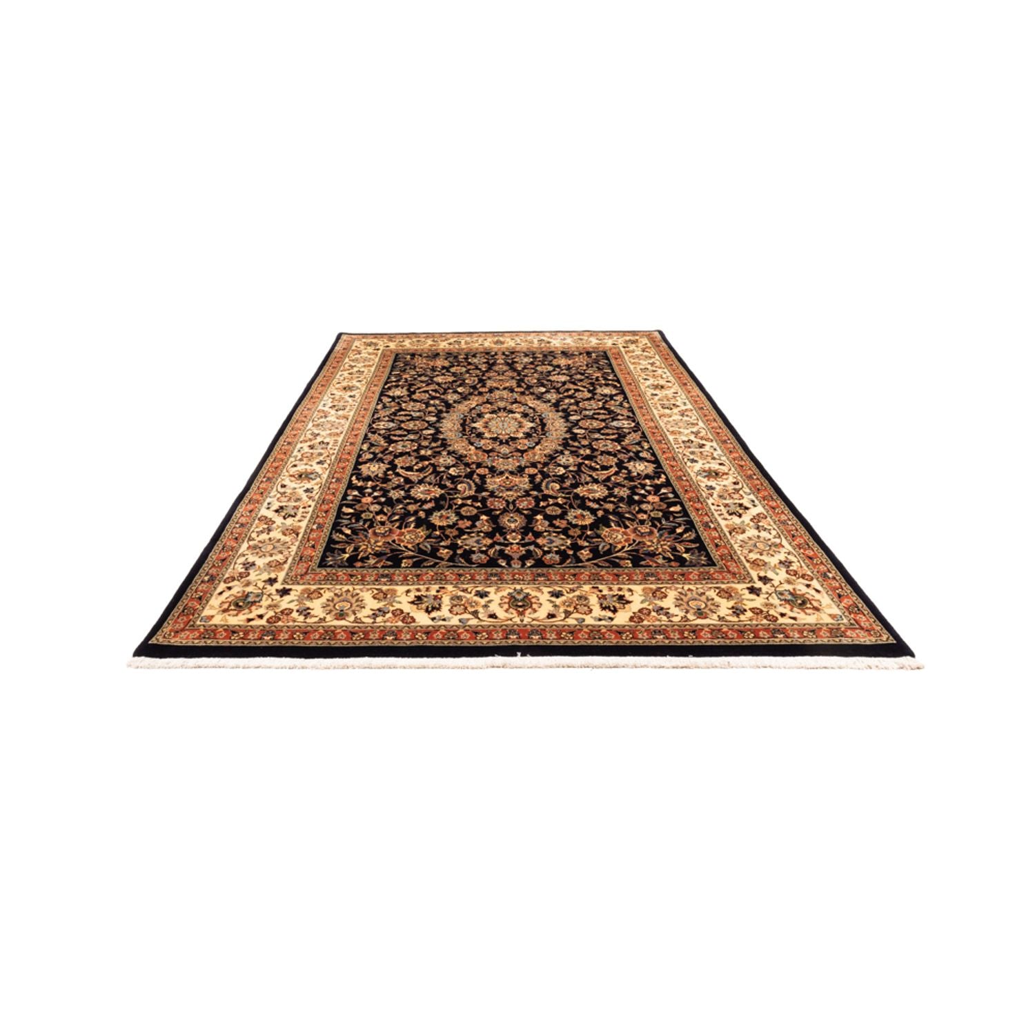Alfombra persa - Clásica - 300 x 197 cm - azul oscuro