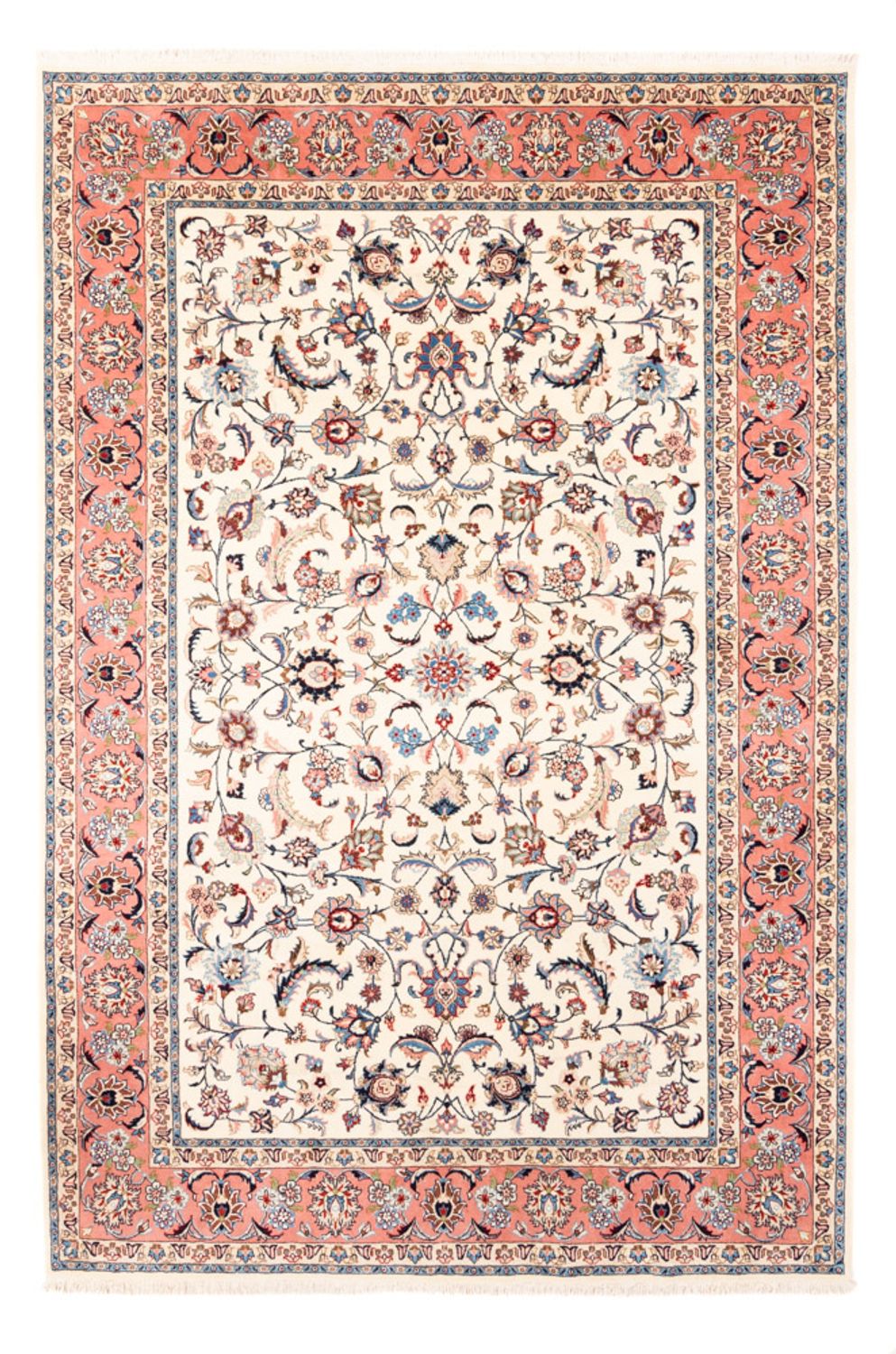 Alfombra persa - Clásica - 298 x 202 cm - crema