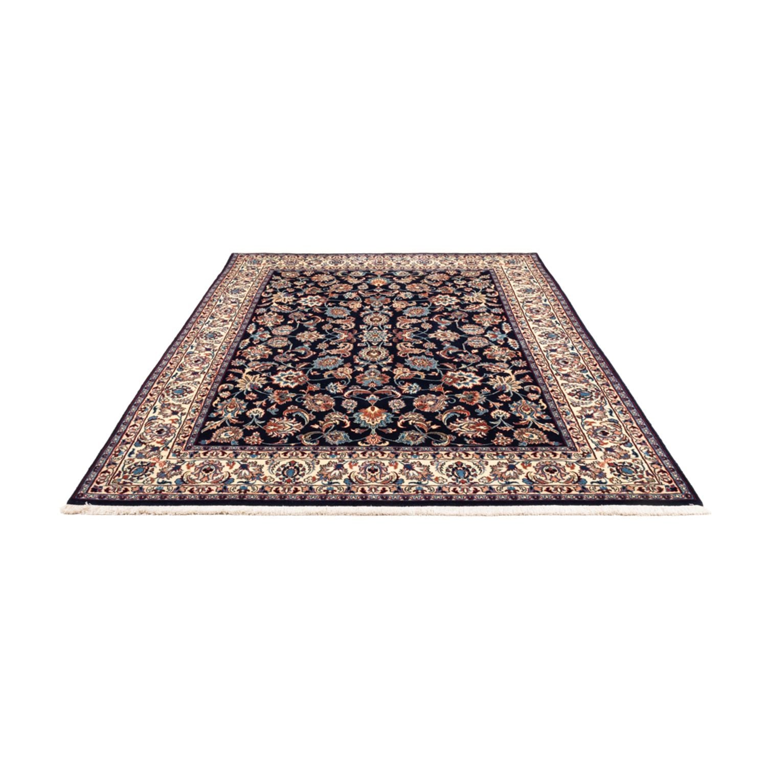 Alfombra persa - Clásica - 250 x 194 cm - azul oscuro