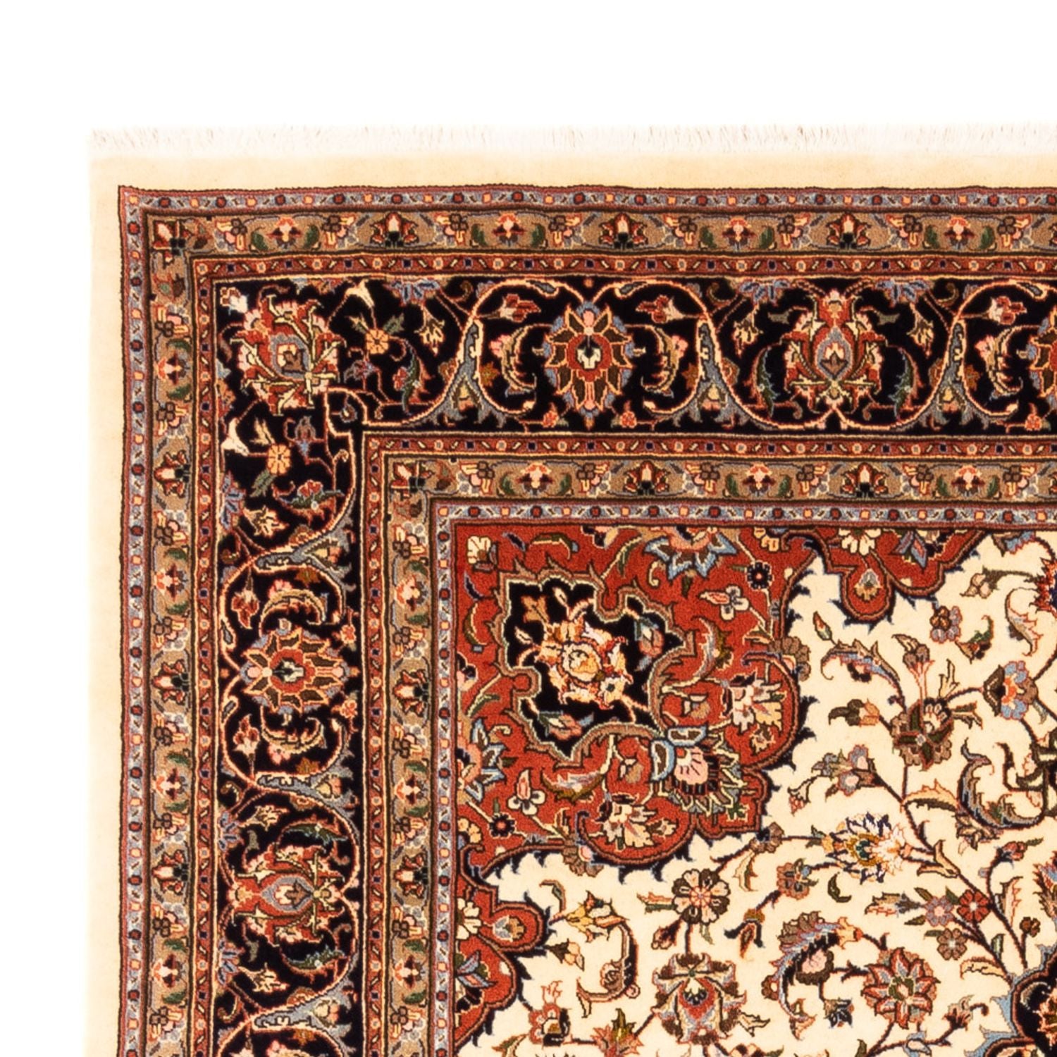 Alfombra persa - Clásica - 297 x 202 cm - crema