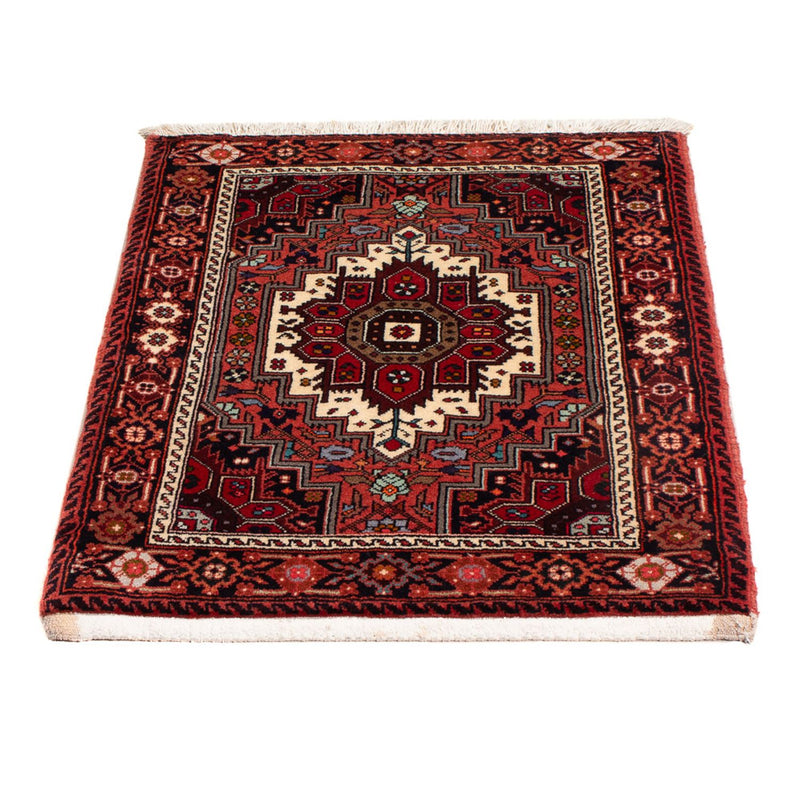 Alfombra persa - Nómada - 85 x 60 cm - rojo
