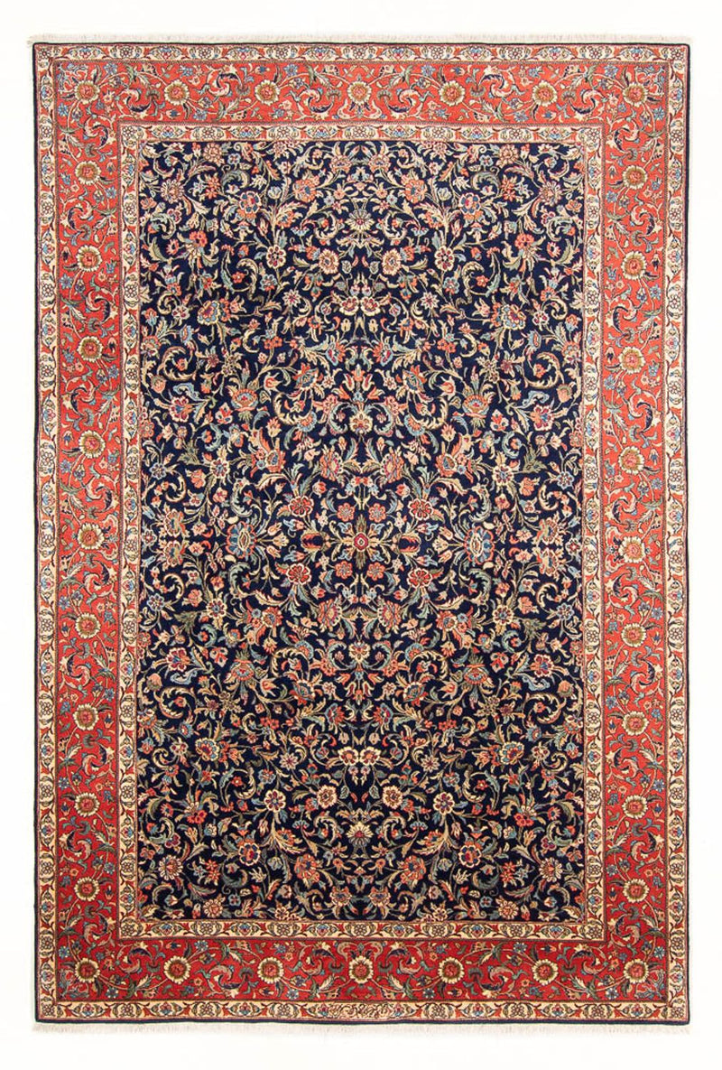 Alfombra persa - Clásica - 305 x 200 cm - azul oscuro