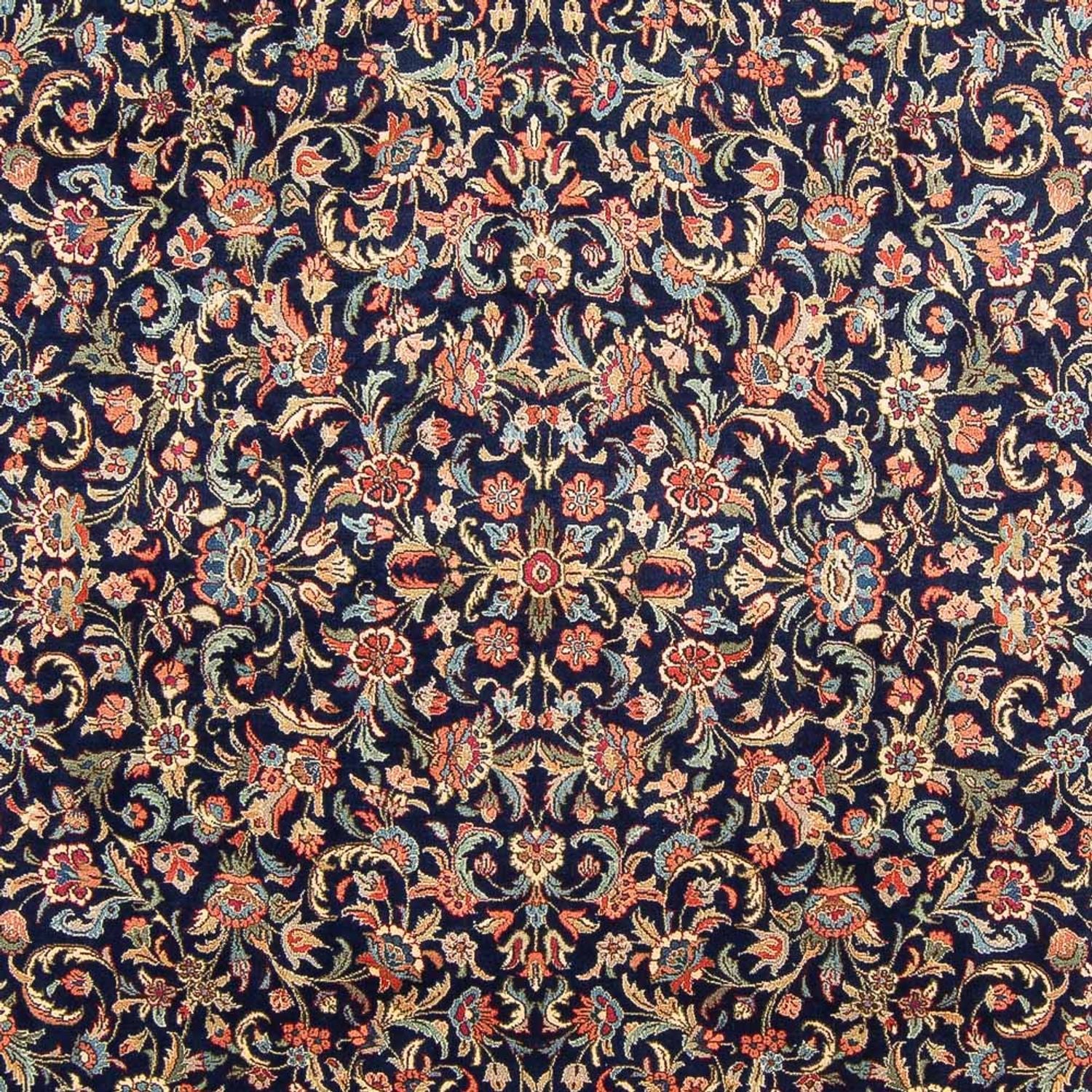 Alfombra persa - Clásica - 305 x 200 cm - azul oscuro