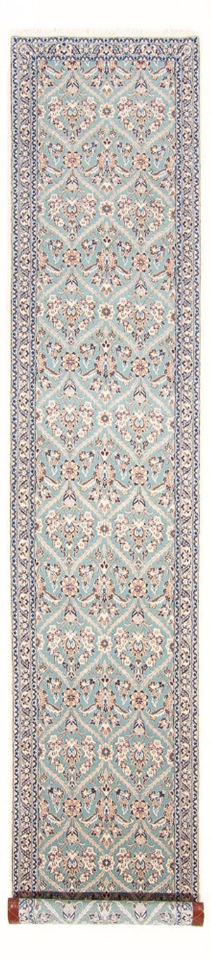 Alfombra de pasillo Alfombra Persa - Nain - Prima - 375 x 75 cm - beige