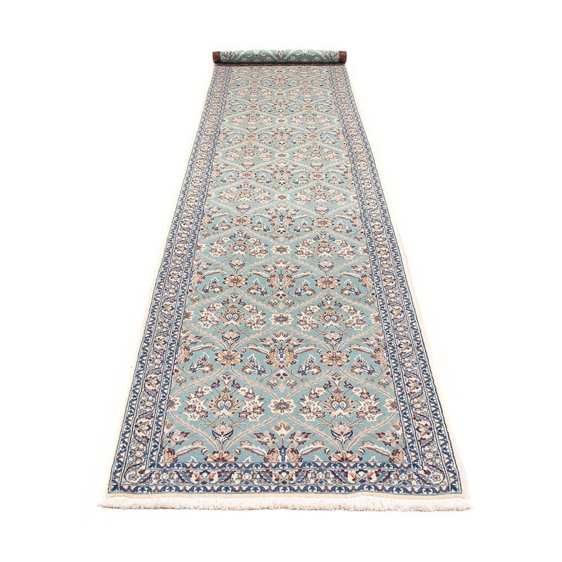 Alfombra de pasillo Alfombra Persa - Nain - Prima - 375 x 75 cm - beige