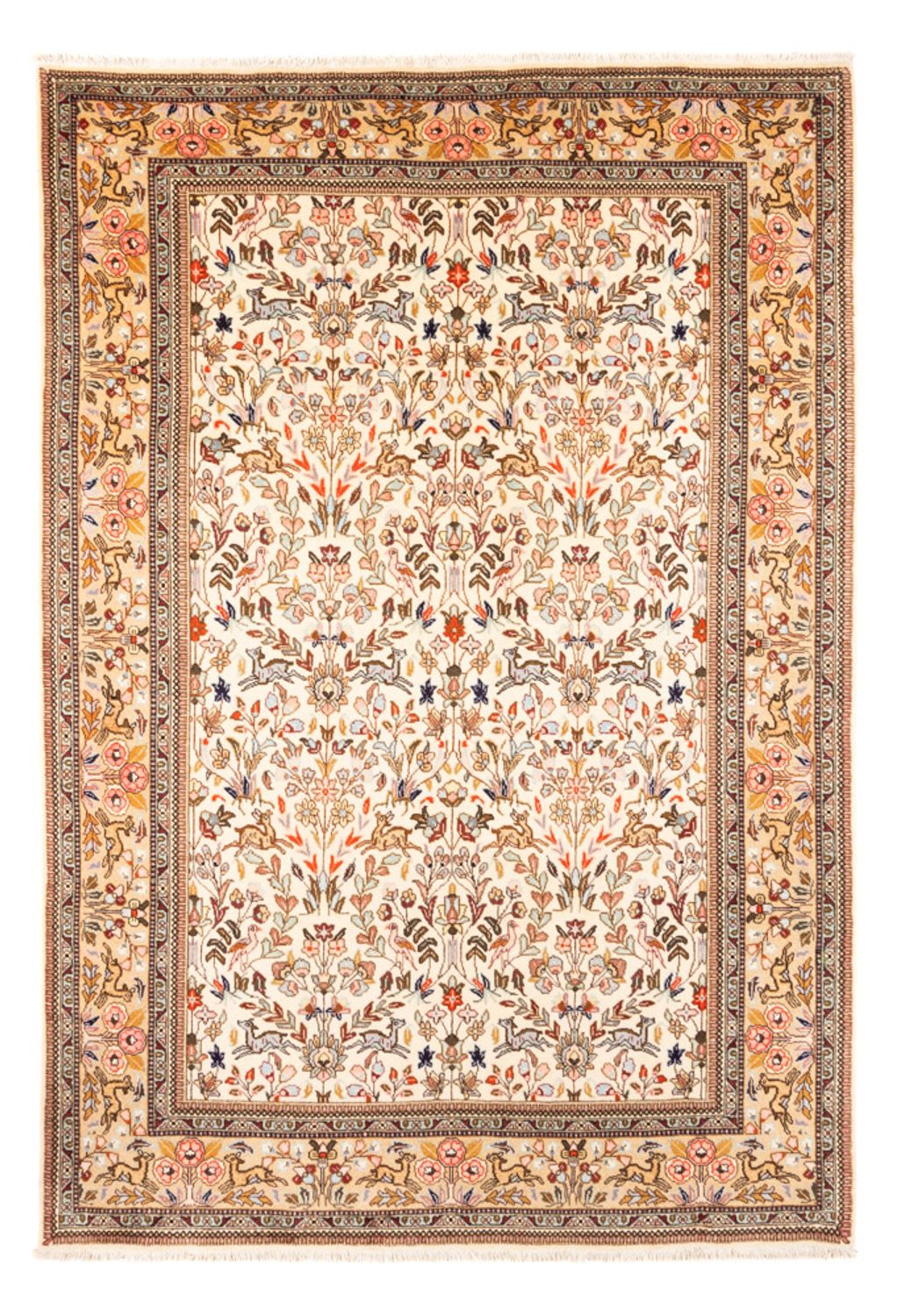 Alfombra persa - Clásica - 295 x 205 cm - crema