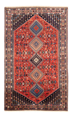 Alfombra persa - Nómada - 240 x 153 cm - rojo