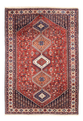Alfombra persa - Nómada - 230 x 155 cm - rojo