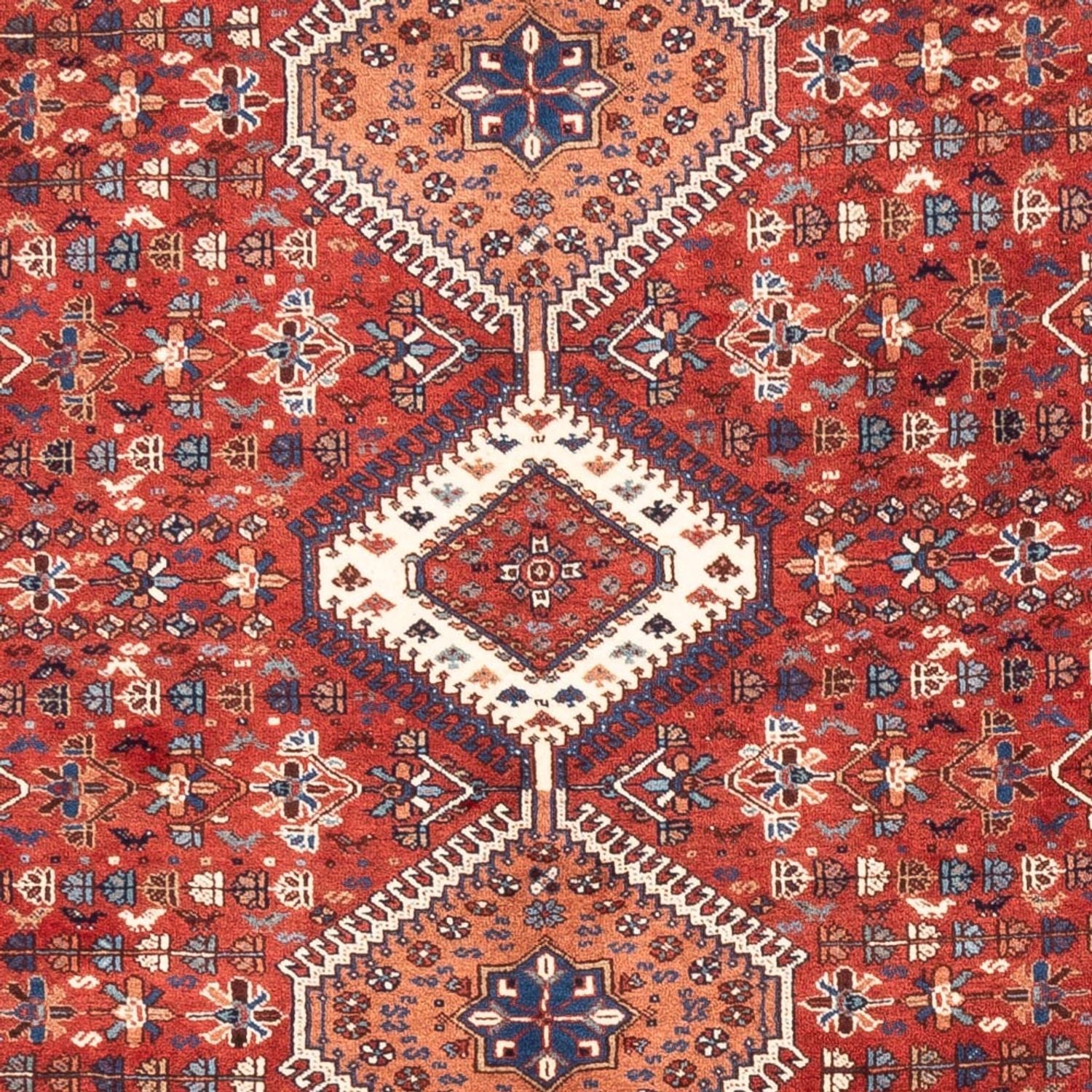 Alfombra persa - Nómada - 230 x 155 cm - rojo