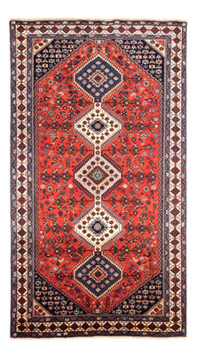 Alfombra de pasillo Alfombra persa - Nómada - 250 x 148 cm - rojo