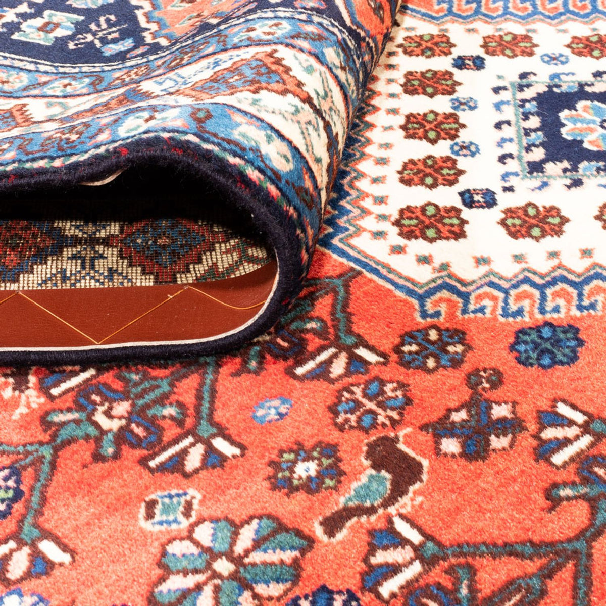 Alfombra de pasillo Alfombra persa - Nómada - 250 x 148 cm - rojo