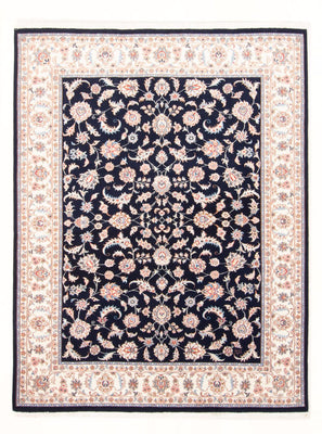 Alfombra Persa - Tabriz - Real - 203 x 147 cm - azul oscuro