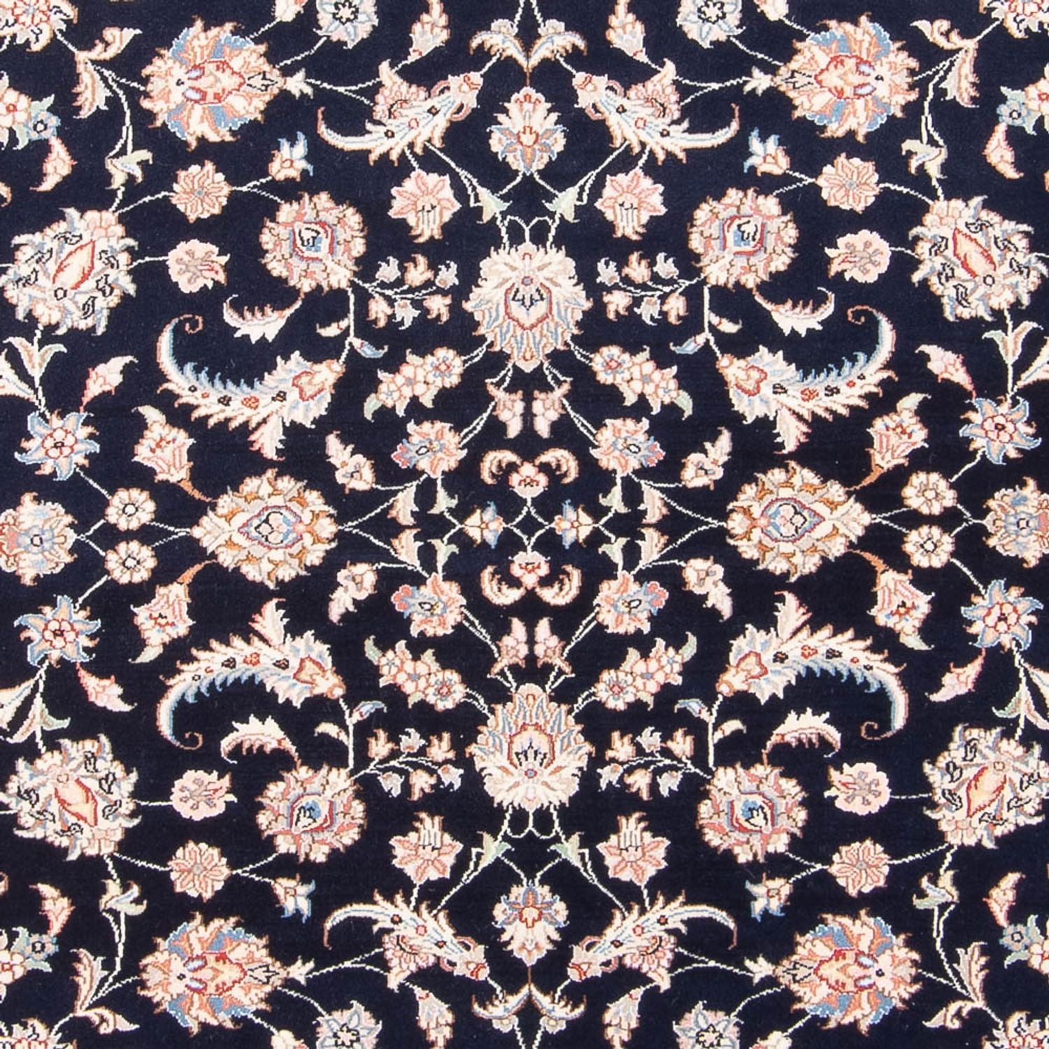 Alfombra Persa - Tabriz - Real - 203 x 147 cm - azul oscuro