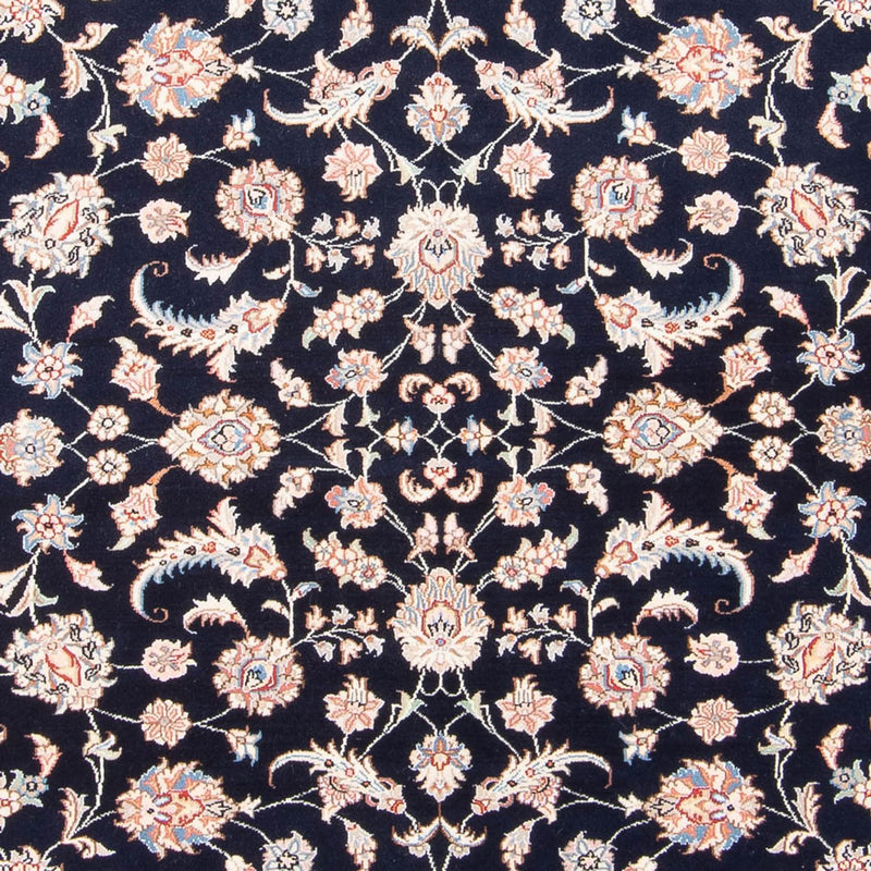 Alfombra Persa - Tabriz - Real - 203 x 147 cm - azul oscuro