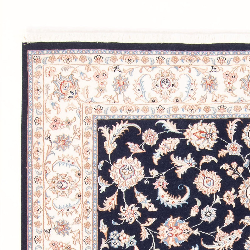 Alfombra Persa - Tabriz - Real - 203 x 147 cm - azul oscuro