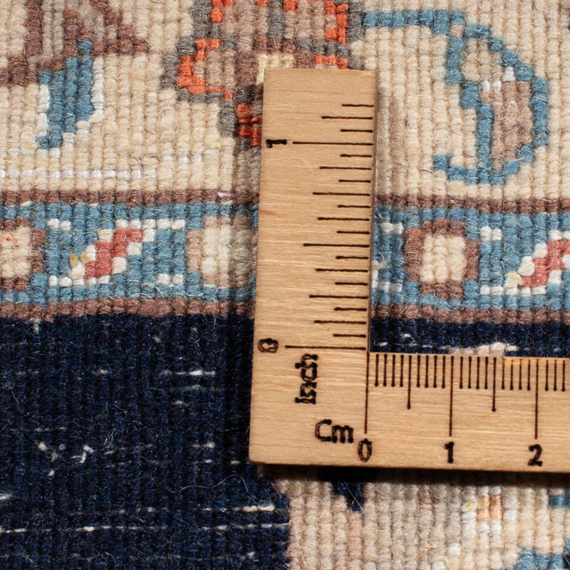 Alfombra Persa - Tabriz - Real - 203 x 147 cm - azul oscuro