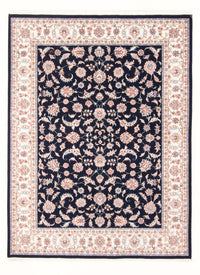 Alfombra Persa - Tabriz - Real - 200 x 150 cm - azul oscuro