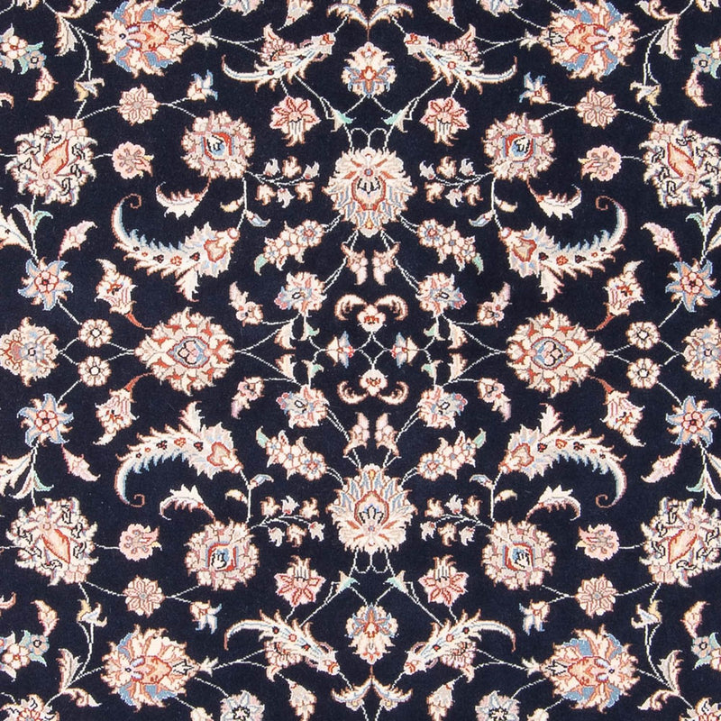 Alfombra Persa - Tabriz - Real - 200 x 150 cm - azul oscuro