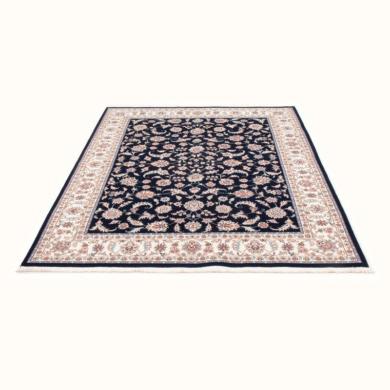 Alfombra Persa - Tabriz - Real - 200 x 150 cm - azul oscuro