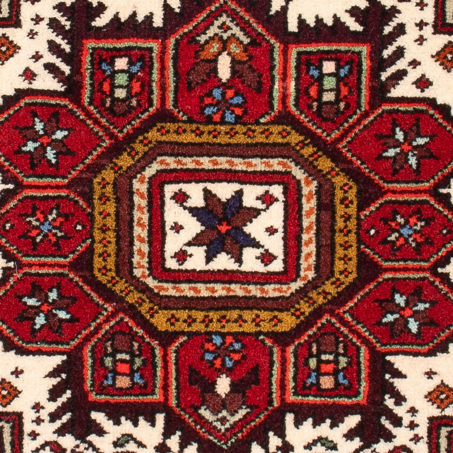 Alfombra persa - Nómada - 94 x 59 cm - rojo