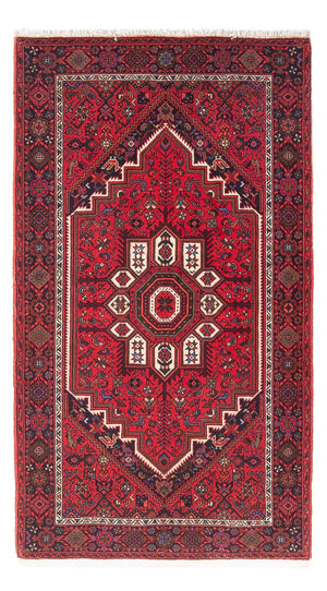 Alfombra persa - Nómada - 132 x 70 cm - rojo