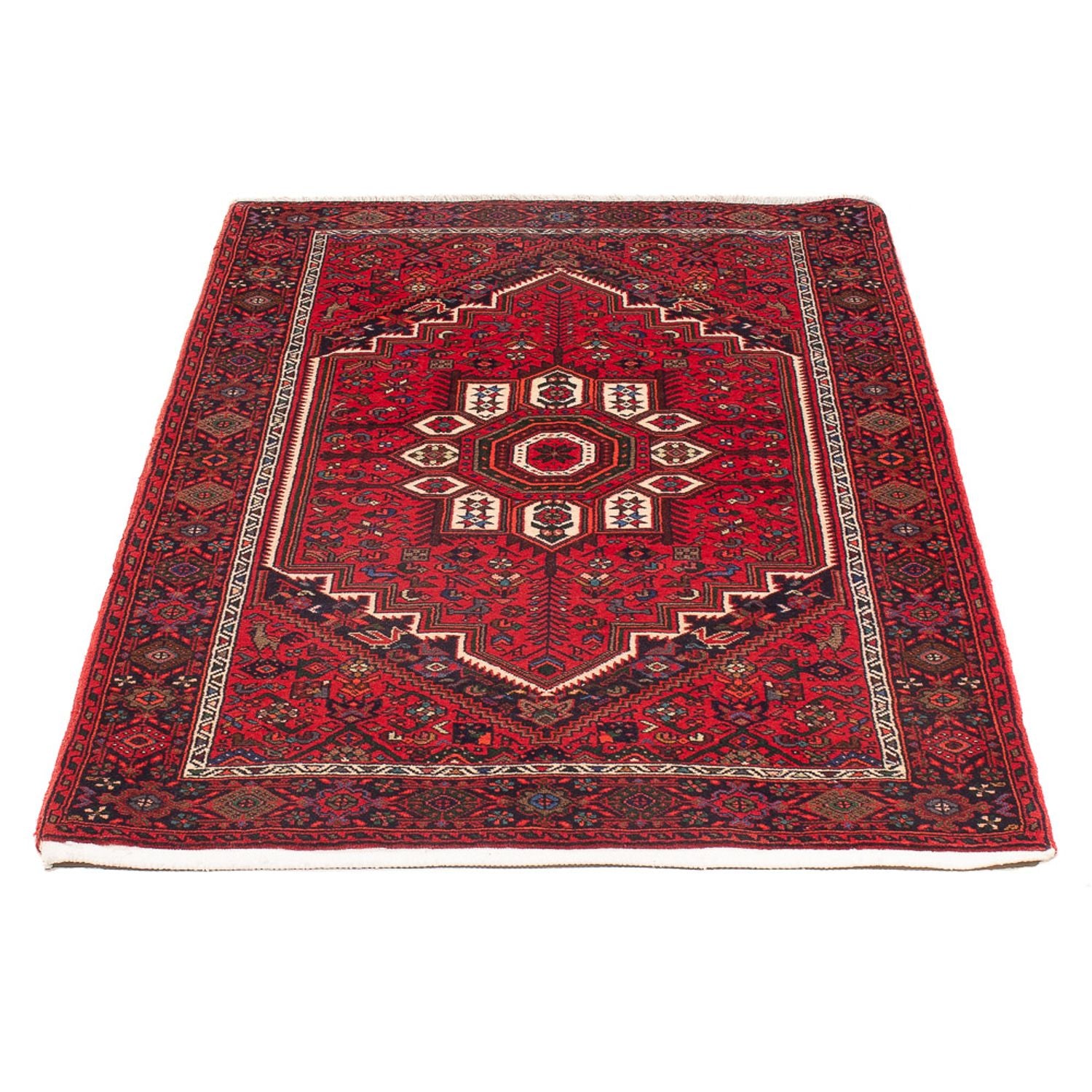 Alfombra persa - Nómada - 132 x 70 cm - rojo