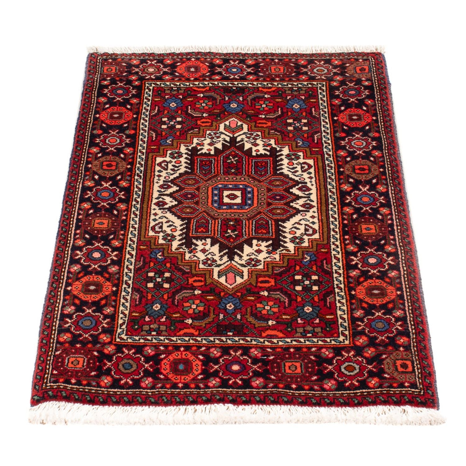 Alfombra persa - Nómada - 86 x 51 cm - rojo