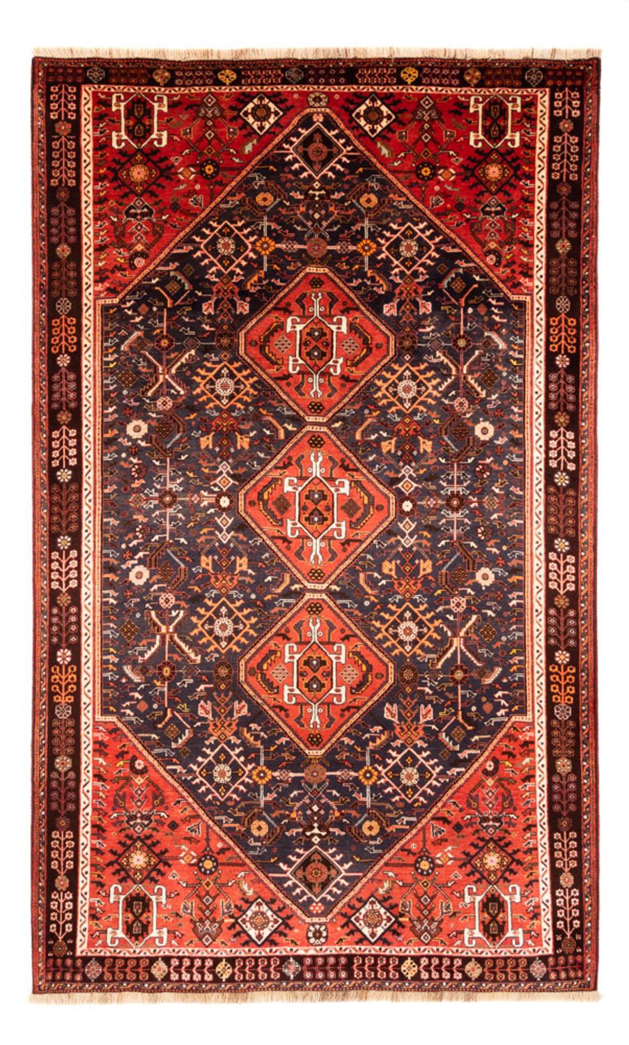 Alfombra persa - Nómada - 305 x 188 cm - rojo oscuro