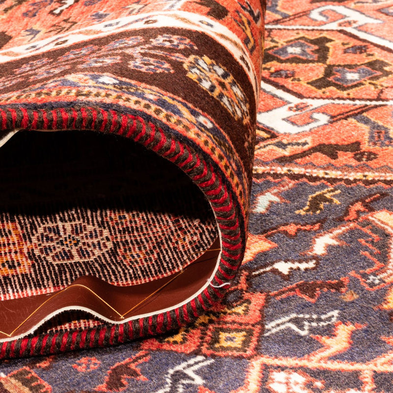 Alfombra persa - Nómada - 305 x 188 cm - rojo oscuro