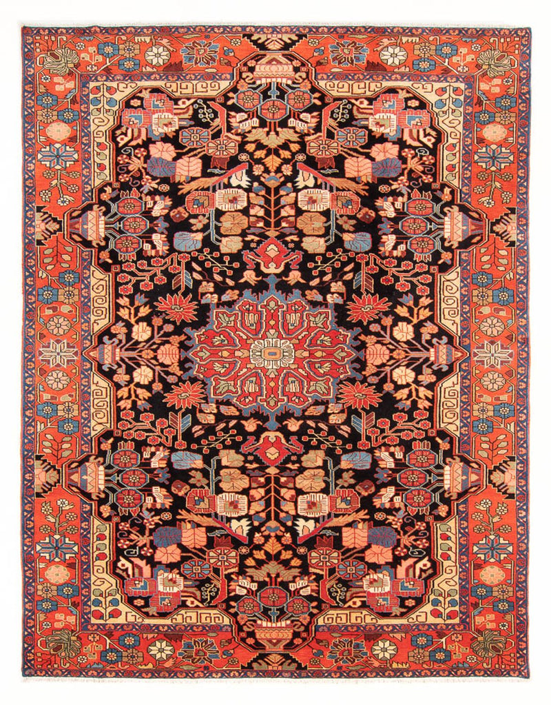 Alfombra persa - Nómada - 285 x 203 cm - azul oscuro